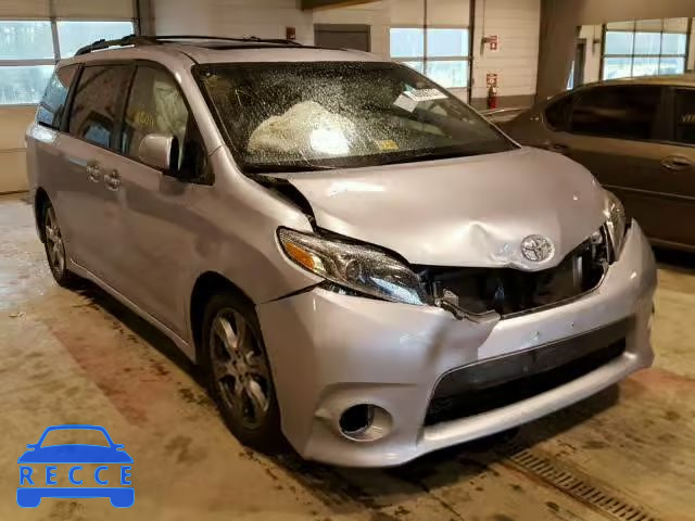 2017 TOYOTA SIENNA SE 5TDXZ3DC5HS803678 image 0