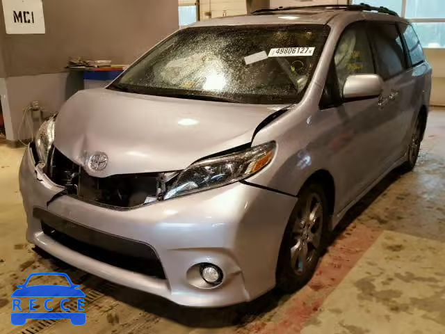 2017 TOYOTA SIENNA SE 5TDXZ3DC5HS803678 image 1