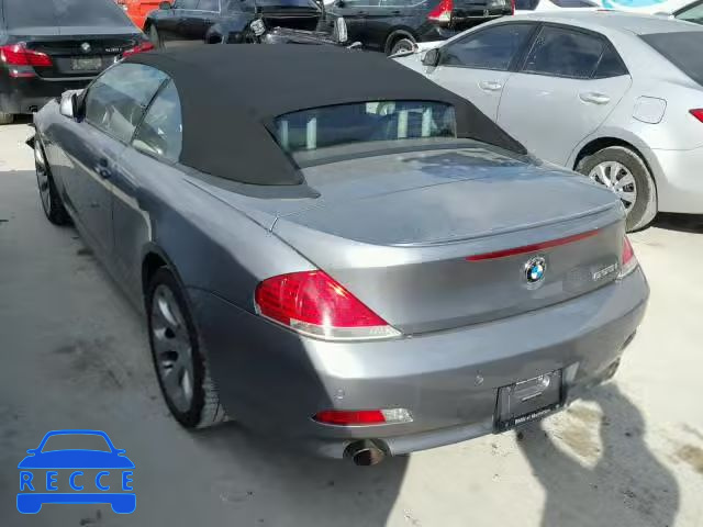 2007 BMW 650 I WBAEK13507CN82846 image 2