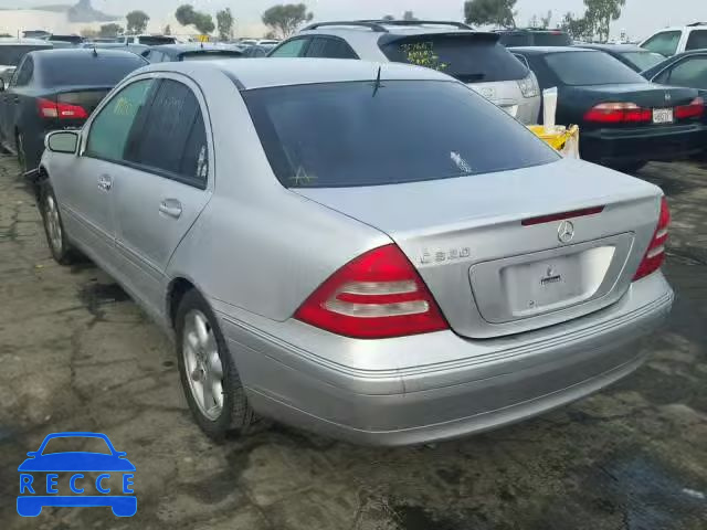 2002 MERCEDES-BENZ C 320 WDBRF64J82F283077 image 2