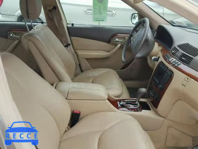 2000 MERCEDES-BENZ S 430 WDBNG70J7YA122295 image 4