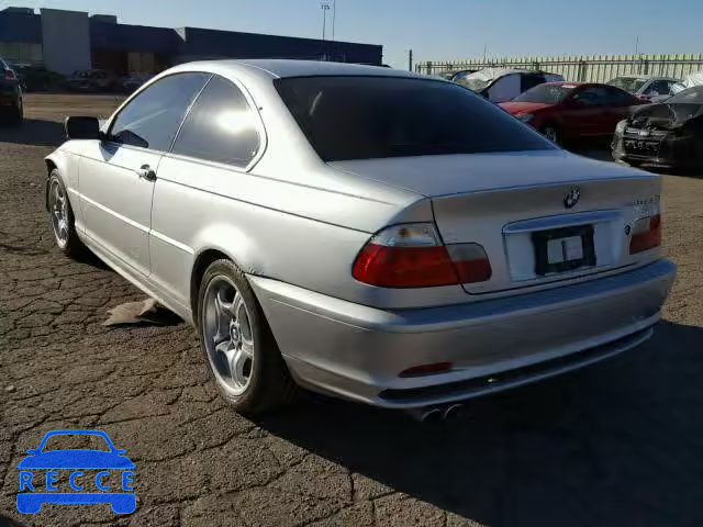 2003 BMW 330 CI WBABN53433JU28761 image 2