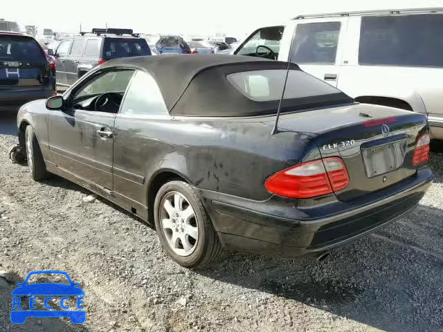 2003 MERCEDES-BENZ CLK 320 WDBLK65G83T138466 зображення 2