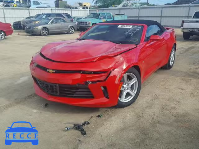 2018 CHEVROLET CAMARO LT 1G1FB3DX2J0124729 image 1