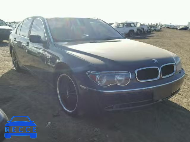 2002 BMW 745 LI WBAGN63402DR02058 Bild 0