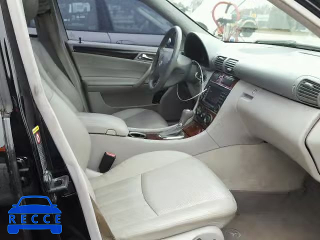 2005 MERCEDES-BENZ C 240 4MAT WDBRF81J55F665846 зображення 4