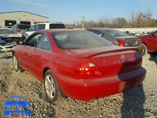 2001 ACURA 3.2CL TYPE 19UYA42641A012982 image 2