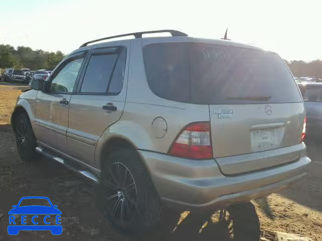 2003 MERCEDES-BENZ ML 350 4JGAB57E43A437720 image 2