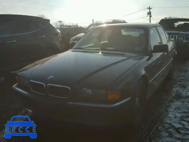 1998 BMW 740 I AUTO WBAGF8326WDL53706 Bild 8