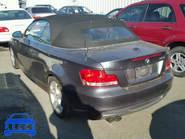 2008 BMW 135 I WBAUN93508VF55530 image 2