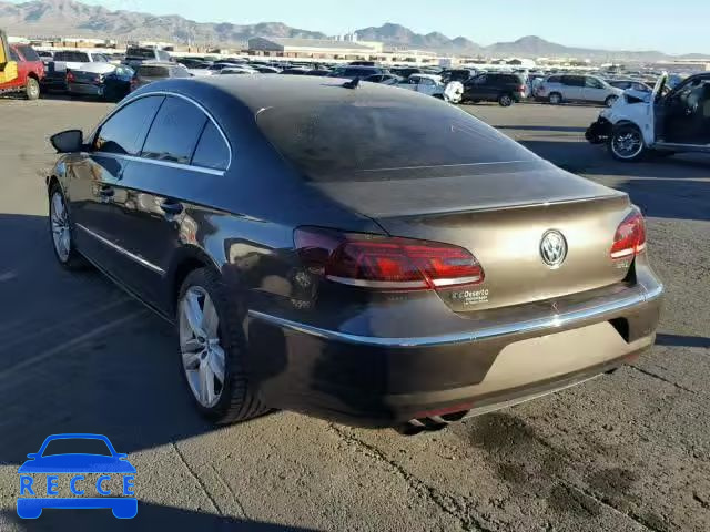2013 VOLKSWAGEN CC LUXURY WVWRP7AN8DE504245 зображення 2