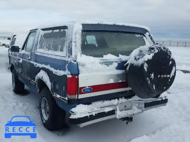 1989 FORD BRONCO U10 1FMEU15N3KLA13066 image 2