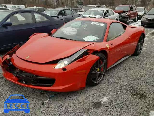 2014 FERRARI 458 ITALIA ZFF67NFA7E0198734 зображення 1