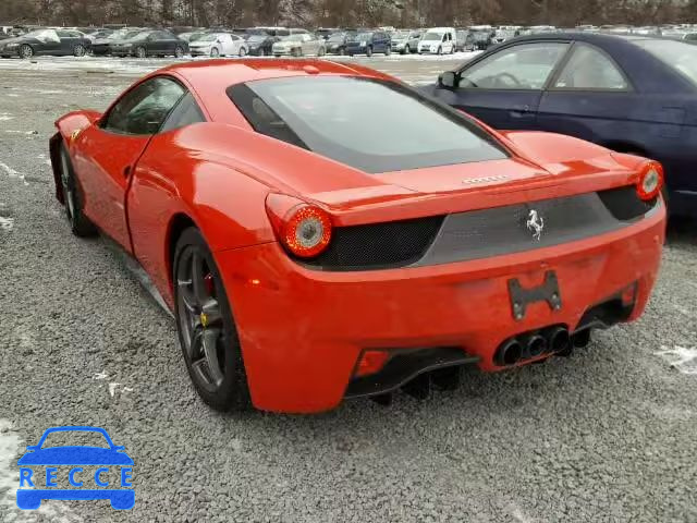 2014 FERRARI 458 ITALIA ZFF67NFA7E0198734 image 2