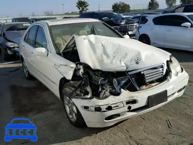 2002 MERCEDES-BENZ C 240 WDBRF61J82F163073 Bild 0