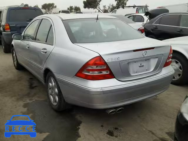 2002 MERCEDES-BENZ C 320 WDBRF64J42E006075 image 2