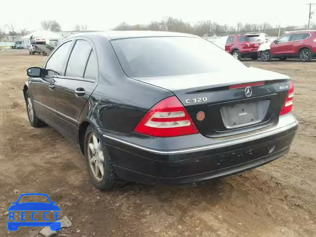 2004 MERCEDES-BENZ C 320 4MAT WDBRF84J94F482864 зображення 2