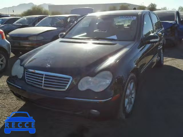 2004 MERCEDES-BENZ C 240 WDBRF61J64F548053 зображення 1