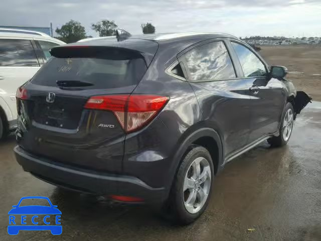 2016 HONDA HR-V EXL 3CZRU6H7XGM739989 зображення 3