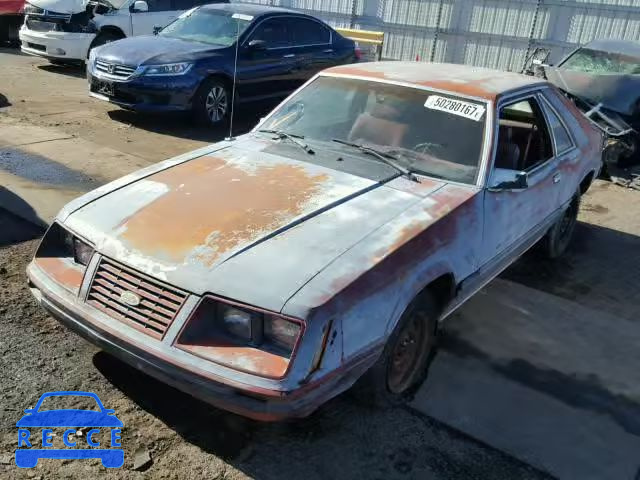1984 FORD MUSTANG L 1FABP28M3EF147222 image 1