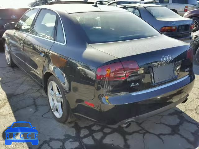 2007 AUDI A4 2 WAUAF78E07A201247 image 2