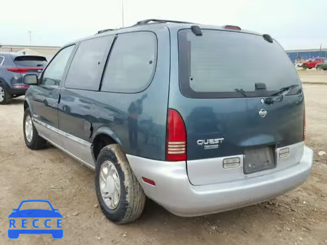 1997 NISSAN QUEST XE 4N2DN1115VD819986 image 2