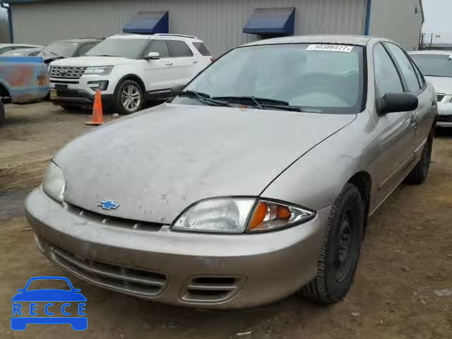 2001 CHEVROLET CAVALIER B 1G1JC524017273658 Bild 1