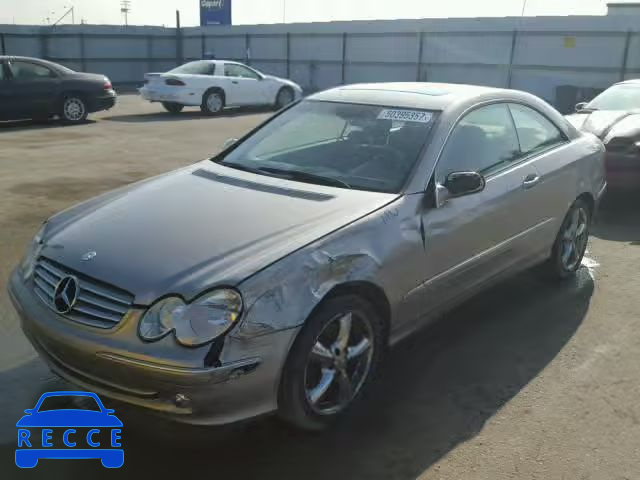 2004 MERCEDES-BENZ CLK 320C WDBTJ65J14F091778 image 1