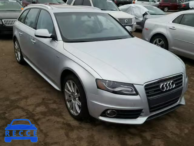 2012 AUDI A4 PREMIUM WAUWFAFL8CA070583 зображення 0