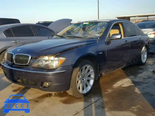 2006 BMW 750 I WBAHL83566DT00026 зображення 1