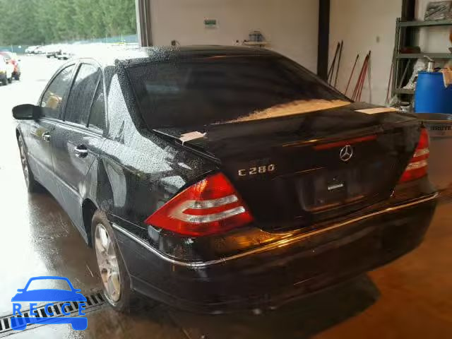 2007 MERCEDES-BENZ C 280 WDBRF54H57A924875 image 2