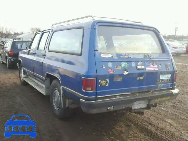 1990 CHEVROLET SUBURBAN R 1GNGR26K6LF100458 зображення 2