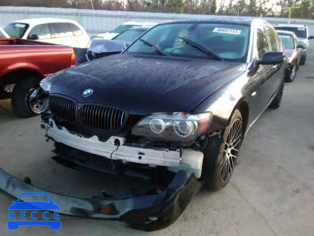 2008 BMW 750 LI WBAHN83508DT84048 зображення 1