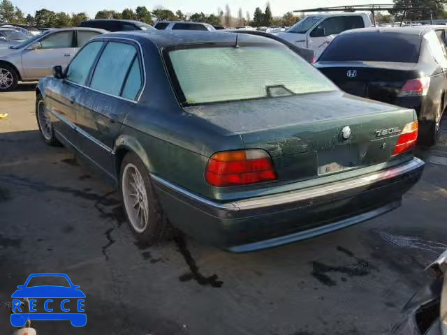 1998 BMW 750 IL WBAGK2326WDH69251 Bild 2