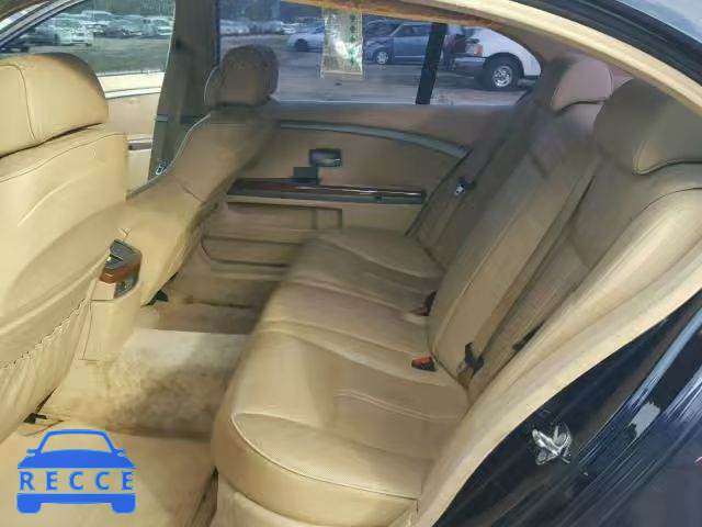 2004 BMW 745 LI WBAGN634X4DS45983 зображення 5