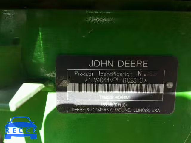 2017 JOHN DEERE TRACTOR 1LV4044MPHH102313 зображення 9