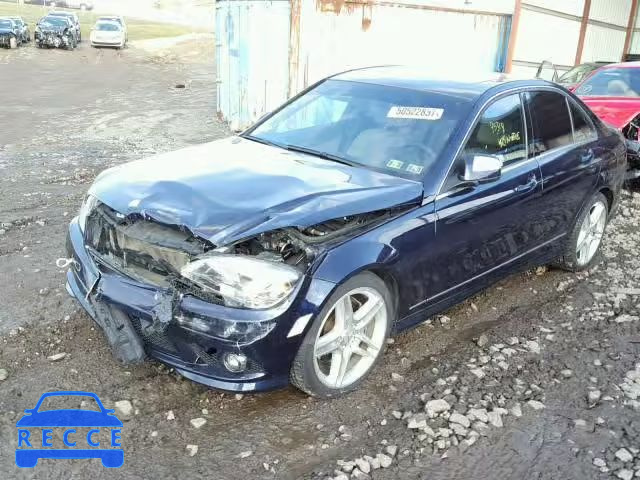 2008 MERCEDES-BENZ C 350 WDDGF56X68R034780 Bild 1