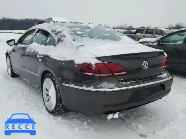 2013 VOLKSWAGEN CC LUXURY WVWHU7AN4DE507096 зображення 2