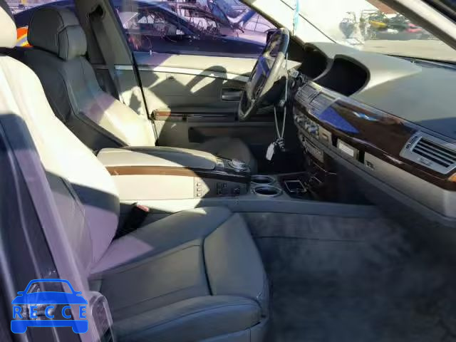 2006 BMW 750 LI WBAHN835X6DT63284 image 4