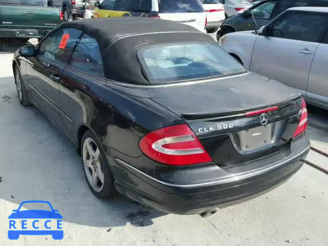 2005 MERCEDES-BENZ CLK 500 WDBTK75J05F138173 image 2