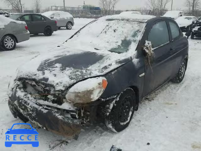 2008 HYUNDAI ACCENT BAS KMHCN35C98U078330 image 1