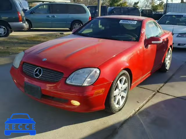 2002 MERCEDES-BENZ SLK 230 KO WDBKK49F02F244814 image 1