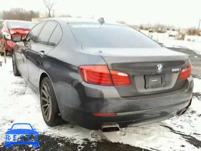 2011 BMW 550 I WBAFR9C53BC270494 image 2