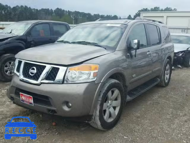 2008 NISSAN ARMADA SE 5N1BA08D68N627602 image 1