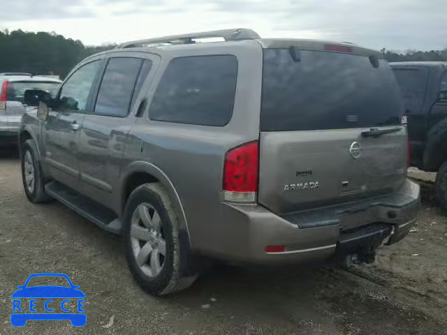 2008 NISSAN ARMADA SE 5N1BA08D68N627602 image 2