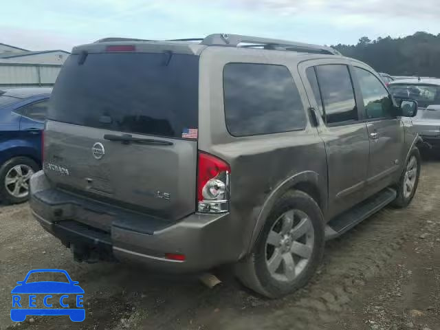 2008 NISSAN ARMADA SE 5N1BA08D68N627602 image 3