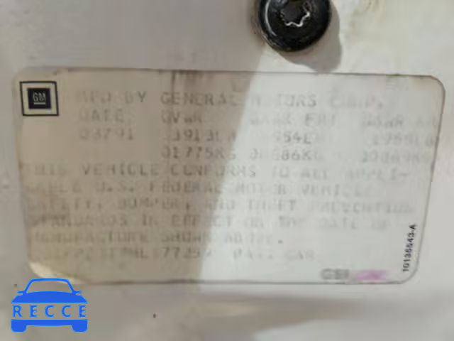1991 CHEVROLET CAMARO RS 1G1FP23T7ML177259 image 9