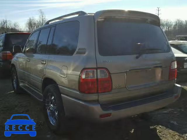 2002 LEXUS LX 470 JTJHT00W323522375 image 2