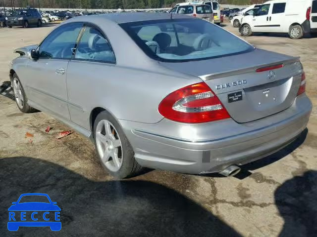 2005 MERCEDES-BENZ CLK 500 WDBTJ75J85F153300 image 2