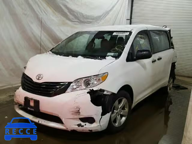 2014 TOYOTA SIENNA BAS 5TDZK3DC6ES410782 image 1